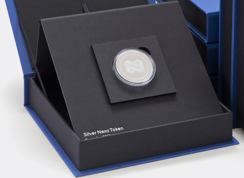 кутия за бизнес подаръци Nexo Token 11