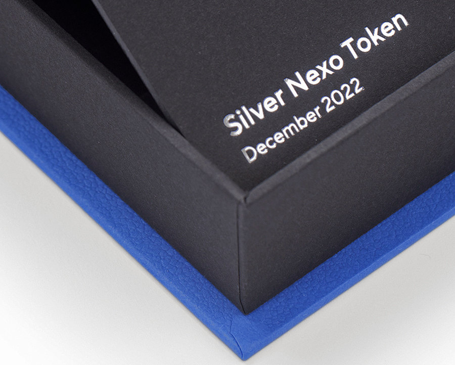 кутия за бизнес подаръци Nexo Token 5