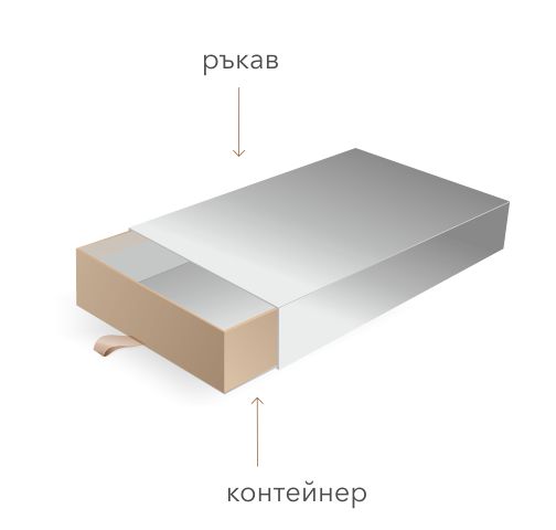с ръкав каширан